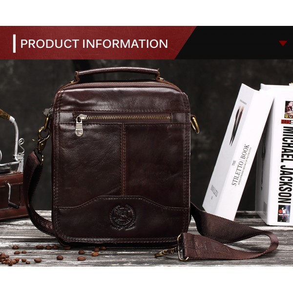 FUZHINIAO  HOT!! 2021 High Quality Messenger Bags Genuine Leather Bag Men Small Travel Brand Crossbody Shoulder Bag For Male