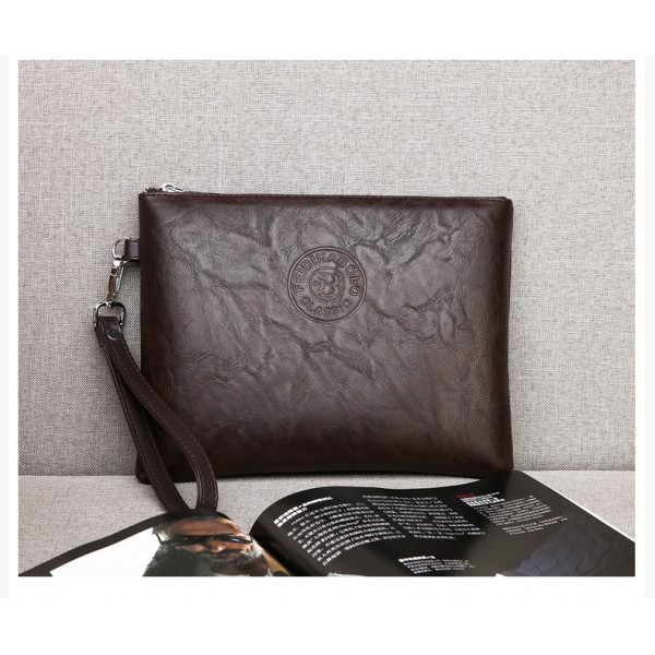FEIDIKABOLO Men Wallets Long Zipper Coin Purse For Men Clutch Wallet Men Handy Bag Male Vintage Large Wallet Carteira Masculina