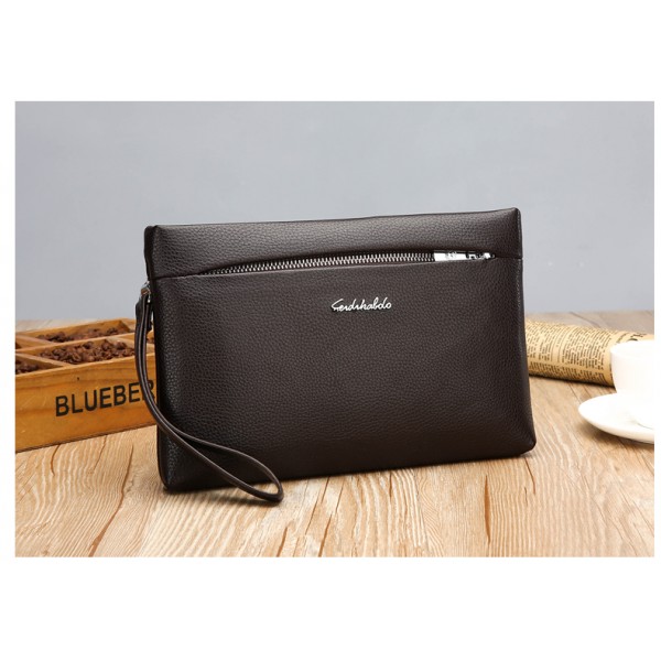 FEIDIKABOLO Luxury Male Leather Purse Men's Wallets Handy Bags Business Carteras Credit Card Holder Clutch Male bags Coin Purse