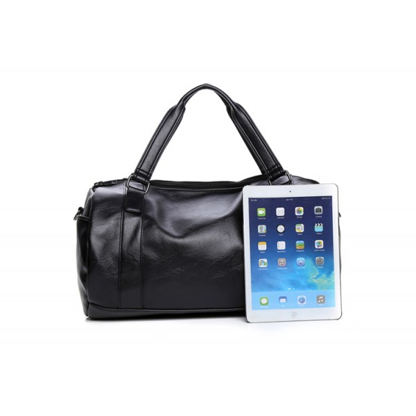 Brand Young Men Travel Bag Leather Duffle Tote Vintage Handbags Large Men Business Luggage Bag With Shoulder Strap Crossbody Bag