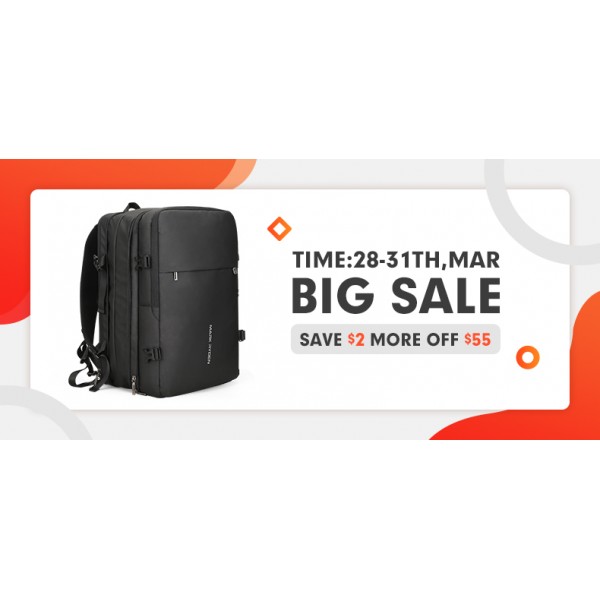 Mark Ryden Man Backpack Fit 17 inch Laptop USB Recharging Multi-layer Space Travel Male Bag Anti-thi...
