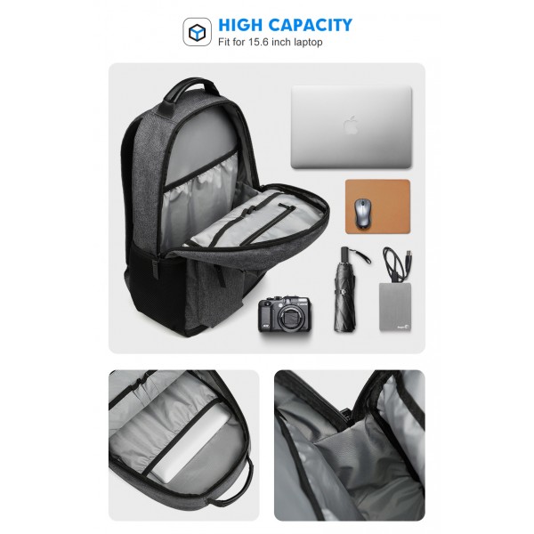 Mark Ryden Man Backpack Multifunction 15.6 inches Laptop Backpacks Male Large Capacity Student Bags School