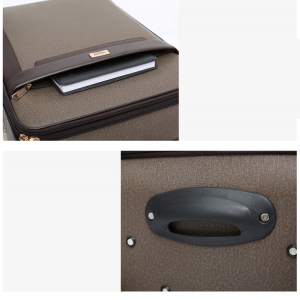 16 - 24 inch men spinner carry on travel suitcase