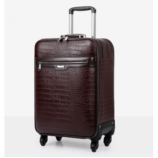 16 - 24 inch men carry on travel trolley bag Business hand luggage on wheel