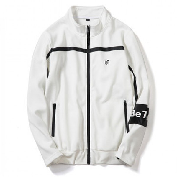 Men Spring Autumn Casual Loose Zipper Sports Suit Sportswear