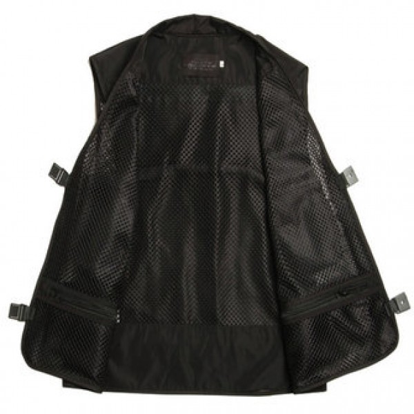 Mens Breathable Mesh Multifunctional Pocket Vest Casual Quick Dry Outdoor Fishing  Sleeveless Vest