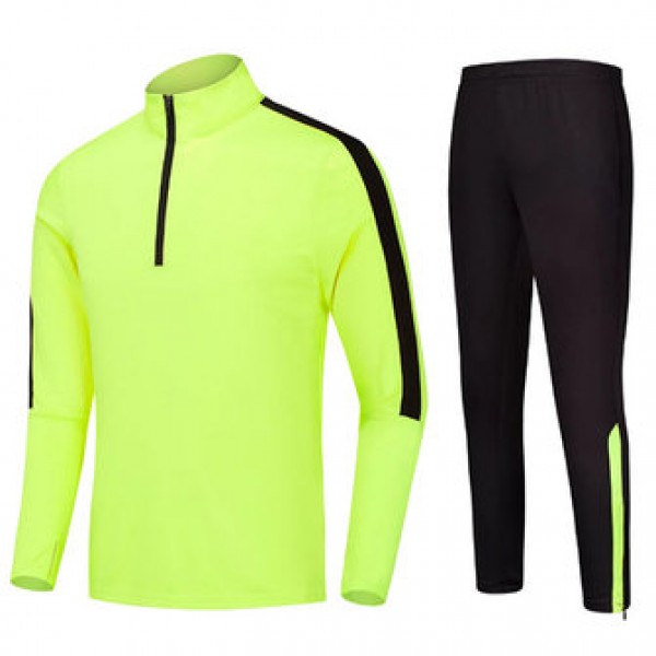 Mens Casual Outdooors Training Sport Suit Zipper S...
