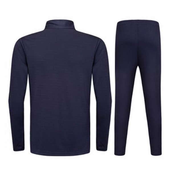 Outdoor sports Football Training Suit Casual Half Zipper Mens Long Sleeved Sportswears Suit