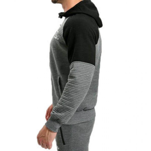 Men Leisure Sports Hooded Sweater Spring Autumn Fitness Jogging Running Zip Up Hoodies
