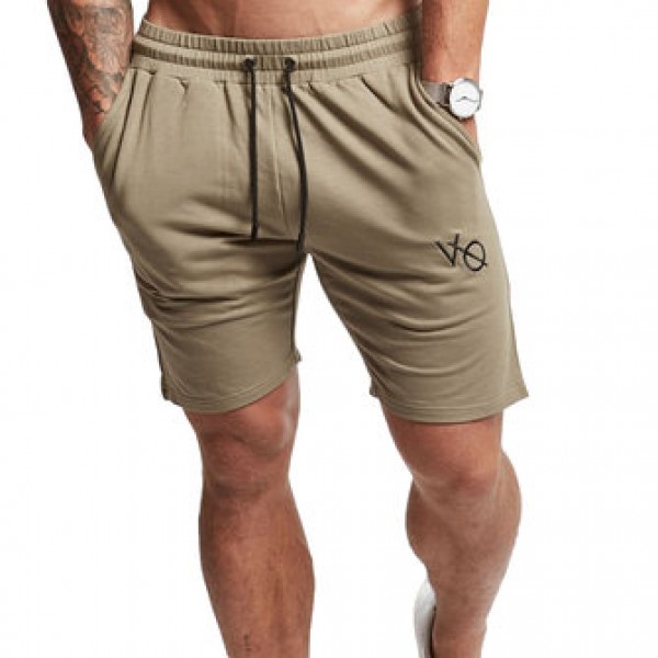 Men Casual Elastic Waist Drawstring Sports Shorts Summer Running Fitness Training Shorts Pants