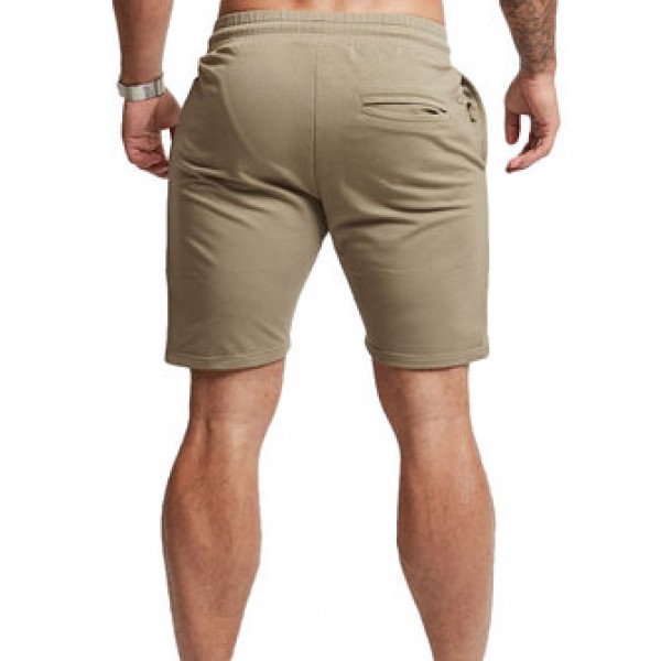 Men Casual Elastic Waist Drawstring Sports Shorts Summer Running Fitness Training Shorts Pants