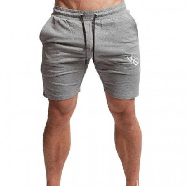 Men Casual Elastic Waist Drawstring Sports Shorts Summer Running Fitness Training Shorts Pants