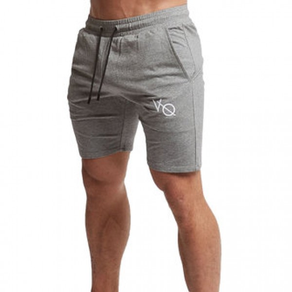 Men Casual Elastic Waist Drawstring Sports Shorts Summer Running Fitness Training Shorts Pants