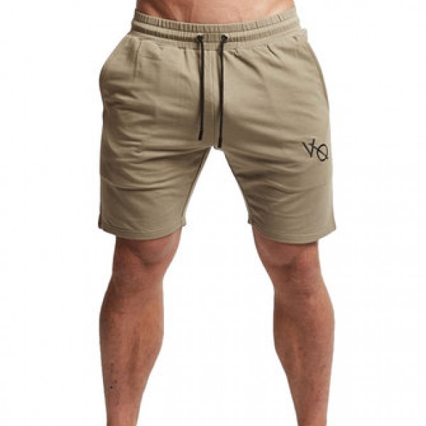 Men Casual Elastic Waist Drawstring Sports Shorts ...