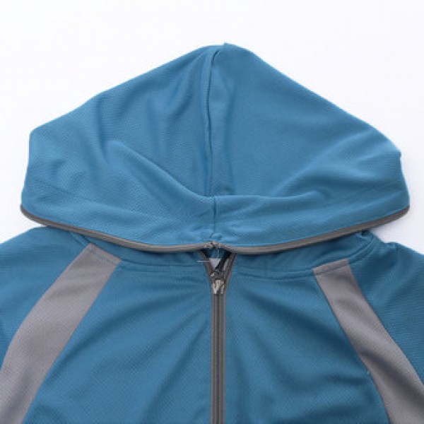 Unisex Sunscreen Fishing Suit Outdoor Mountaineering Fast Dry Bamboo Hooded Jacket Coat