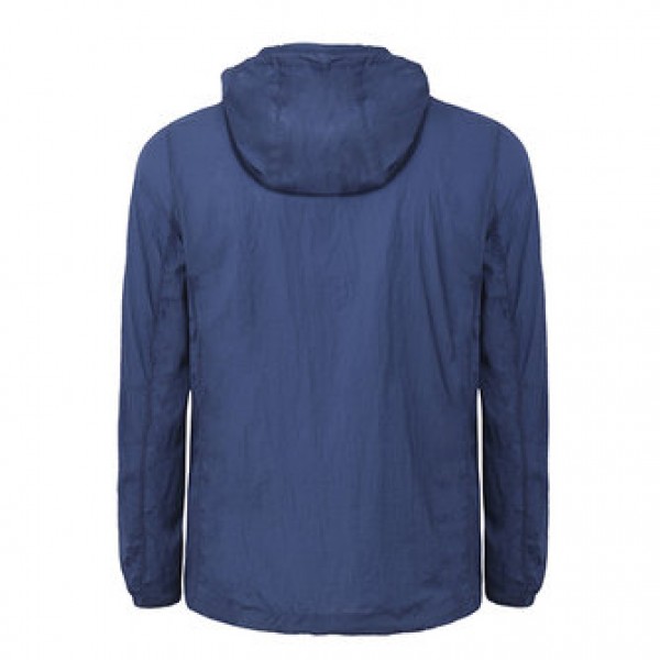 Unisex Light Weight Water Resistant Sun Protective Skin Coat Casual Sports Trench Coat