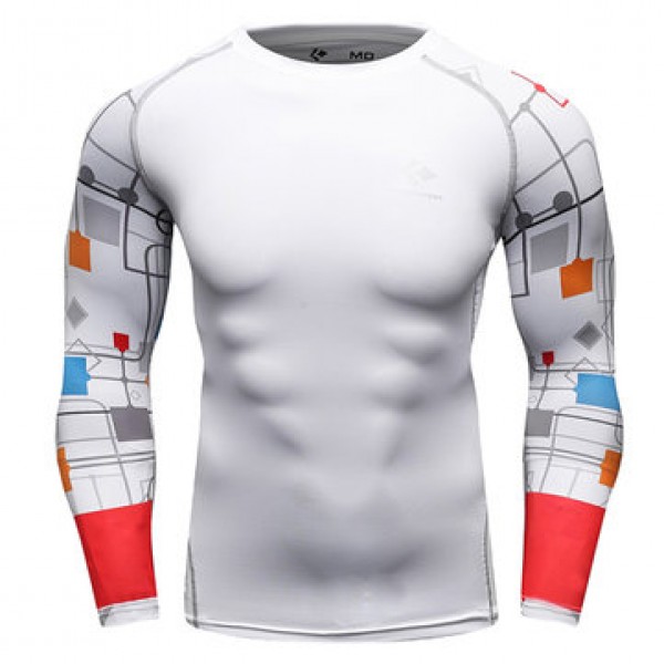 12 Styles Mens Fitness Jogging Skins Tights T-shir...