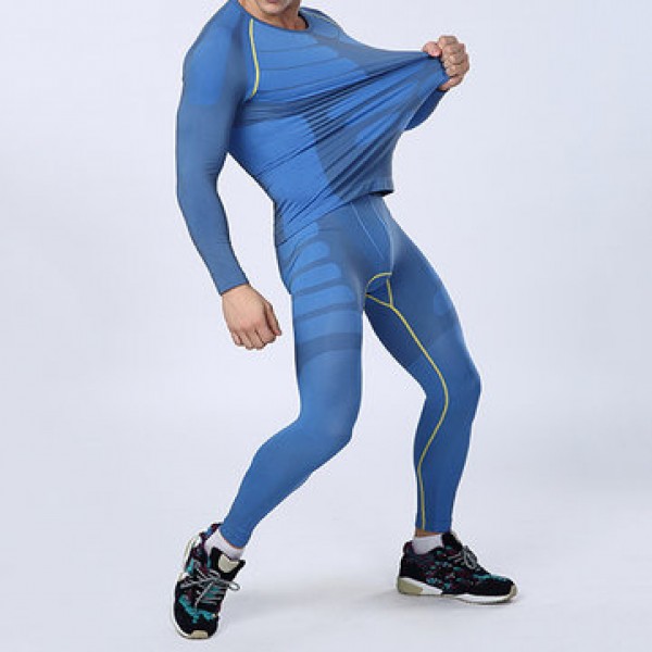Men Cool Dry Elastic Compression Base Layer T-shir...