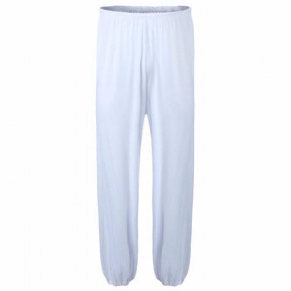 Loose Elastic Waist Yoga Morning Practice Sports Pants Light Weight Men Women Casual Bloomers