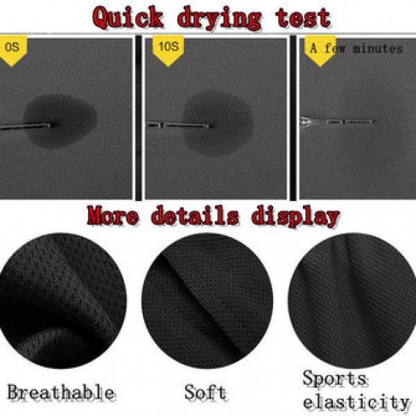 Loose Breathable Running Basketball Shorts Quick Dry  Knee Length Sports Pants for Men