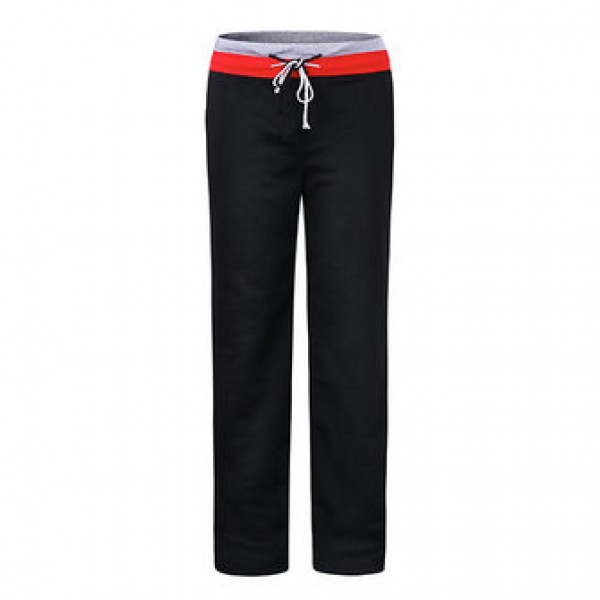 Men Casual Comfortable Sports Pants Pure Color Fashion Sweatpants Joggers Trousers