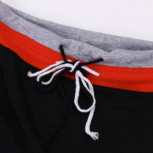 Men Casual Comfortable Sports Pants Pure Color Fashion Sweatpants Joggers Trousers