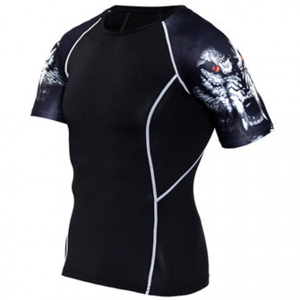 JACK CORDEE Sport Fitness Men Leisure Printing Rou...