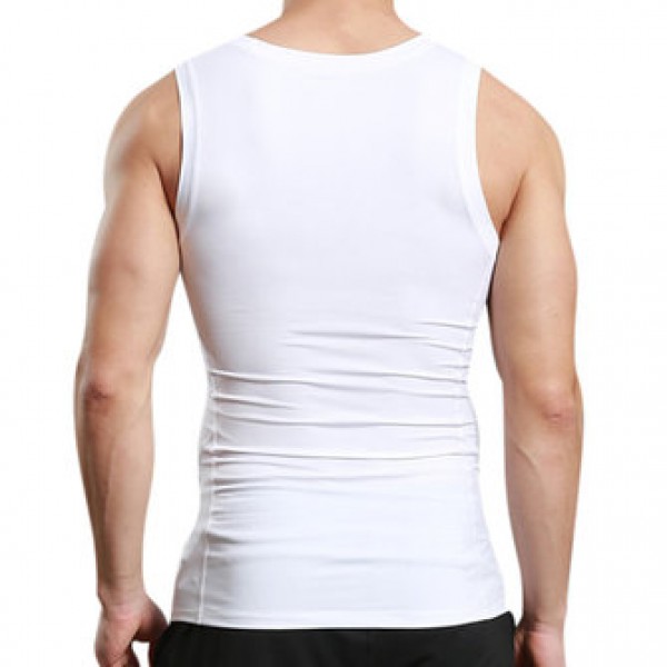 Tight Men Tight Sport Quick Drying Vest Casual Running Fitness Body Building Elastic Vest