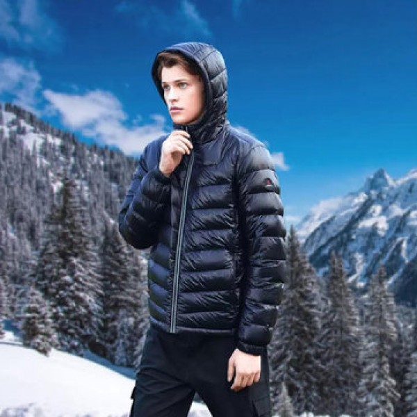 Uleemark 3.0 Smart Heating Down Jacket From Xiaomi Youpin Automatic Heating Waterproof Goose Feather 2-Size Style