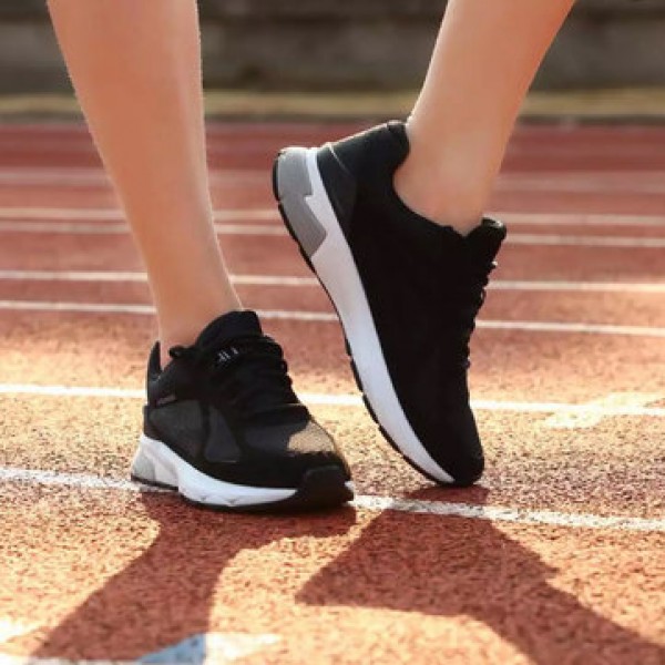90 Men Sports Shoes Point Ultra Smart Intel Curie Chipset Breathe Shock Absorption Sneakers
