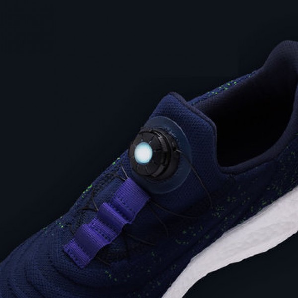 Uleemark U-lacer Rotating Buckle Shock Absorption Running Shoes Two-color Intelligent Night Light Breathable Sports Men Sneakers From Xiaomi Youpin