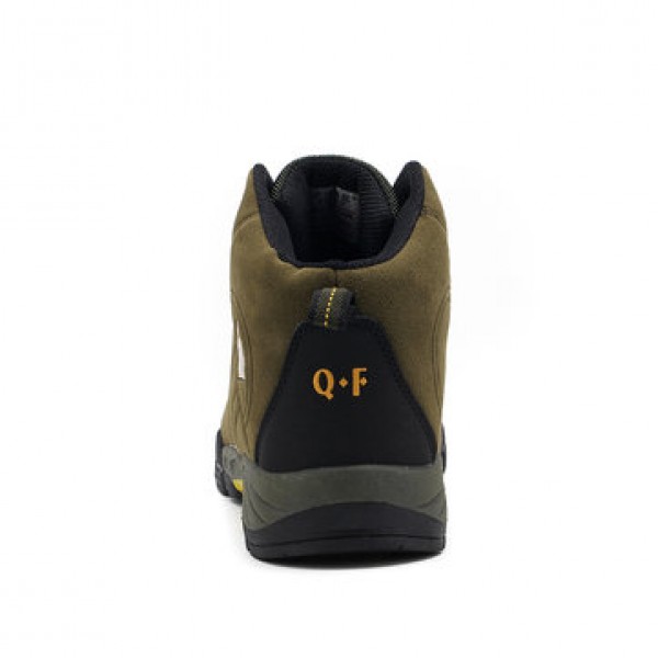 Outdoor Men Shoes Breathable Climbing Waterproof Anti-slip Plush Flexible Hiking Sneakers