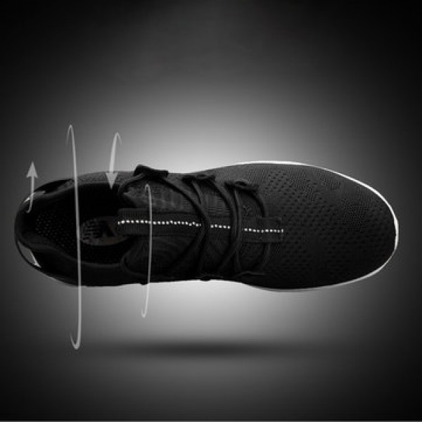 Men Lightweight Breathable Outdoor Athletic Running Shoes Casual Sneakers Slip-on Flat Sport Shoes