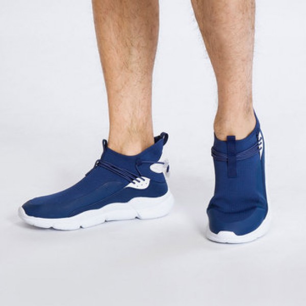 Uleemark High Fly Knit Men Sneakers Lock Buckle Design Sports Running Shoes Soft Wear Resistance Casual Shoes from xiaomi youpin