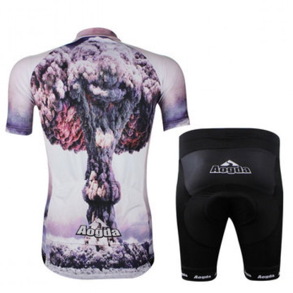 Cycling Suit Bicycle Bike Wear Men Shirt and Shorts Atomic
