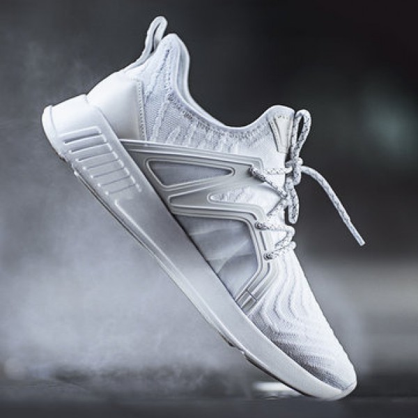 90FUN Men One Piece Weaving Breathable High Elasticity Sport Running Shoes Sneakers from xiaomi youpin