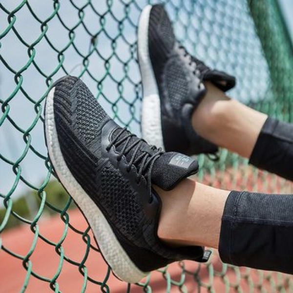90FUN ETPU Shock Absorption Men Sneakers Fly Knit Soft Wear Resistant Sports Running Shoes From Xiaomi Youpin
