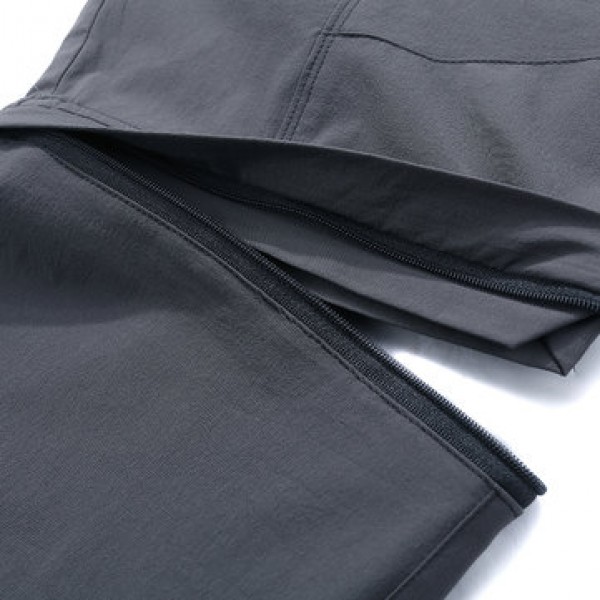 Mens Outdooors Elastic Detachable Waterproof Pants Quick Drying Breathable Climbing Trouser