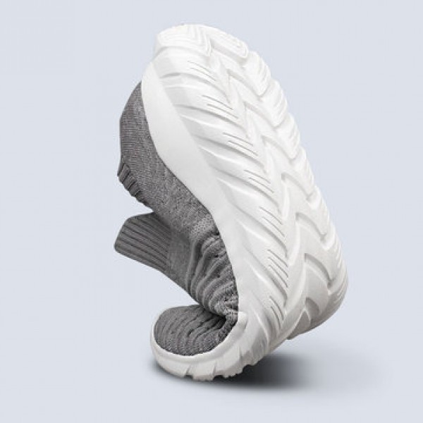 FREETIE Fly Knit Fabric Men Sneakers Anti-bending EVA Shock Absorption Sports Running Shoes Ultralight Breathable Walking Shoes from xiaomi youpin