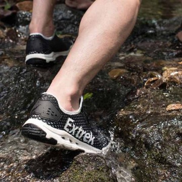 Extrek Non-slip Quick-drying Amphibious Shoes From Xiaomi Youpin Lightweight Wading Shoes Shock Absorption Elastic Breathable Sports Shoes