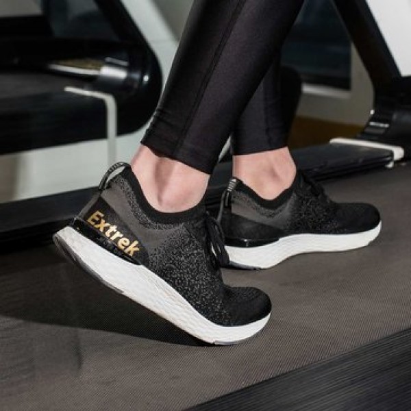 EXTREK COOLMAX Fly Knit Men Sneakers Ultralight Shock Absorotion Antibacterial Sports Running Shoes Breathable Casual Shoes from xiaomi youpin