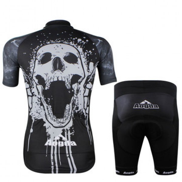 Personalized Pattern Men Short Sleeve Breathable Jerseys and Shorts Bike Wear Aogda Bicycle Kit