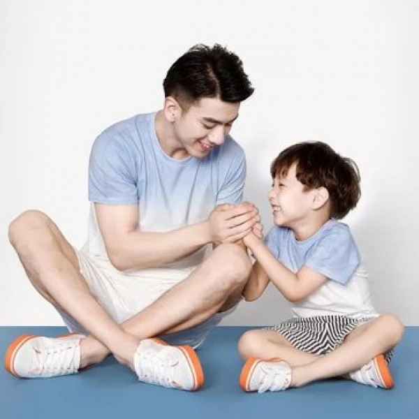 Xunkids Parent-Child Canvas Men Shoes Soft Non-slip Rubber Sole Sneakers Sports Running Shoes Casual Shoes From Xiaomi Youpin