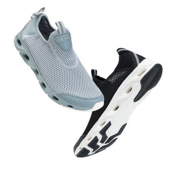 ZENPH Summer Men Sneakers Quick Drying Breathable Lightweight Sports Running Shoes Non-slip Wear Resistant Shoes From Xiaomi Youpin