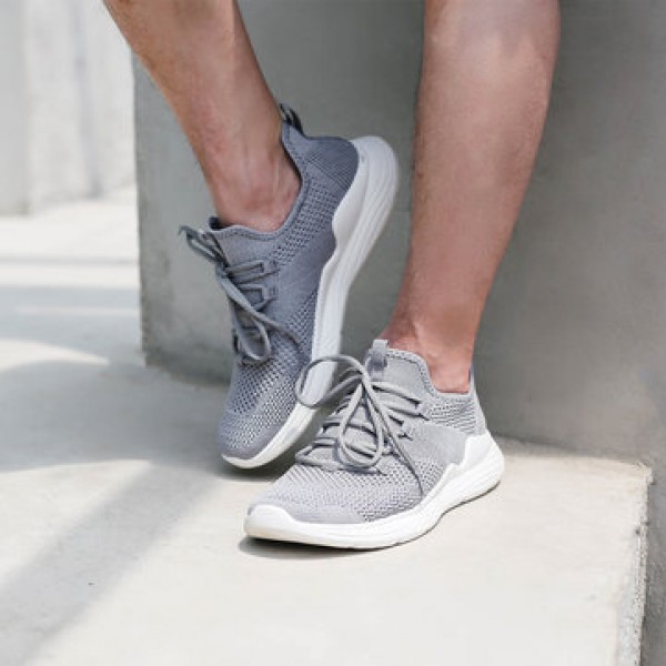 FREETIE Fly Knit Men Sneakers Honeycomb Breathable Ultralight High Elastic EVA Sports Running Shoes From Xiaomi Youpin
