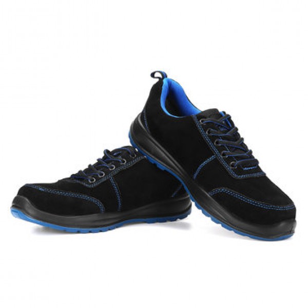 TENGOO Men Safety Shoes Work Shoes Steel Toe Wearable Anti-Smashing Non-Slip Running Sports Sneakers