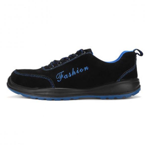 TENGOO Men Safety Shoes Work Shoes Steel Toe Wearable Anti-Smashing Non-Slip Running Sports Sneakers