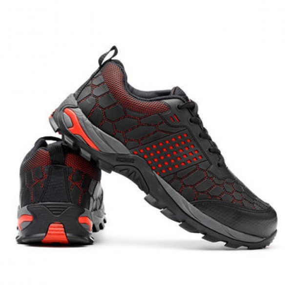 TENGOO Men Safety Shoes Waterproof Breathable Cushioning Steel Toe Work Shoes Running Shoes