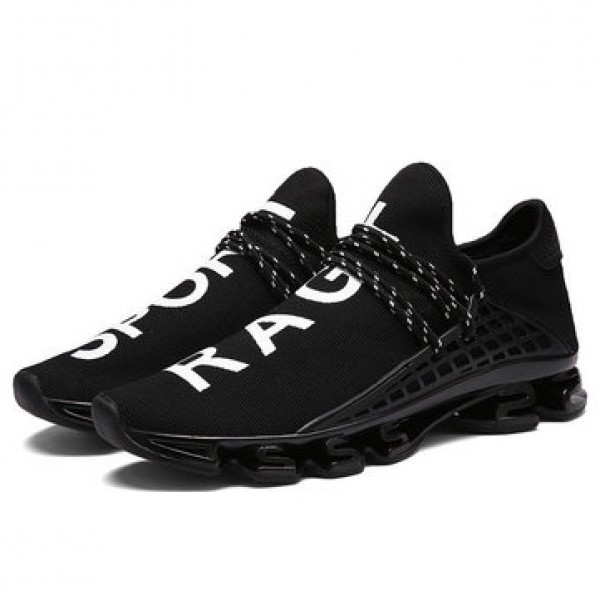 Blade Runner Male Breathable Flying Weave Running Shoes Shock Absorber Sneakers Size 38-44