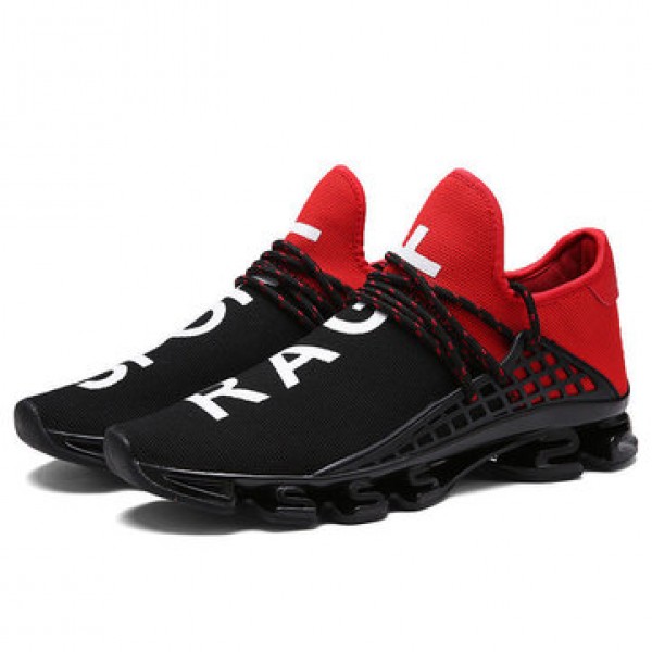 Blade Runner Male Breathable Flying Weave Running ...